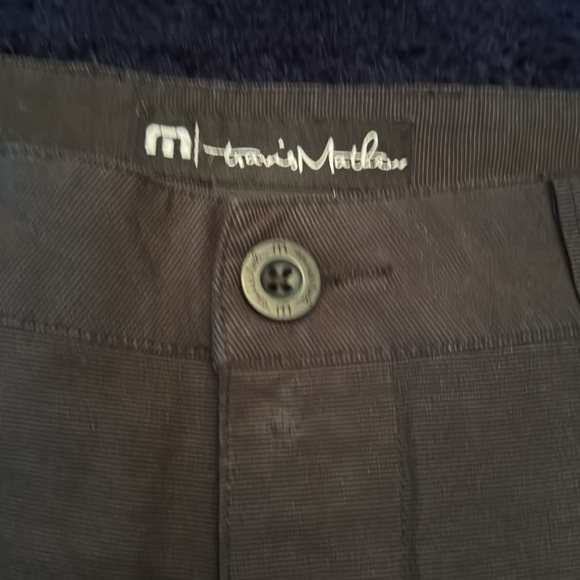 Travis Mathew Golf Short sz 36 Black - Picture 2 of 6